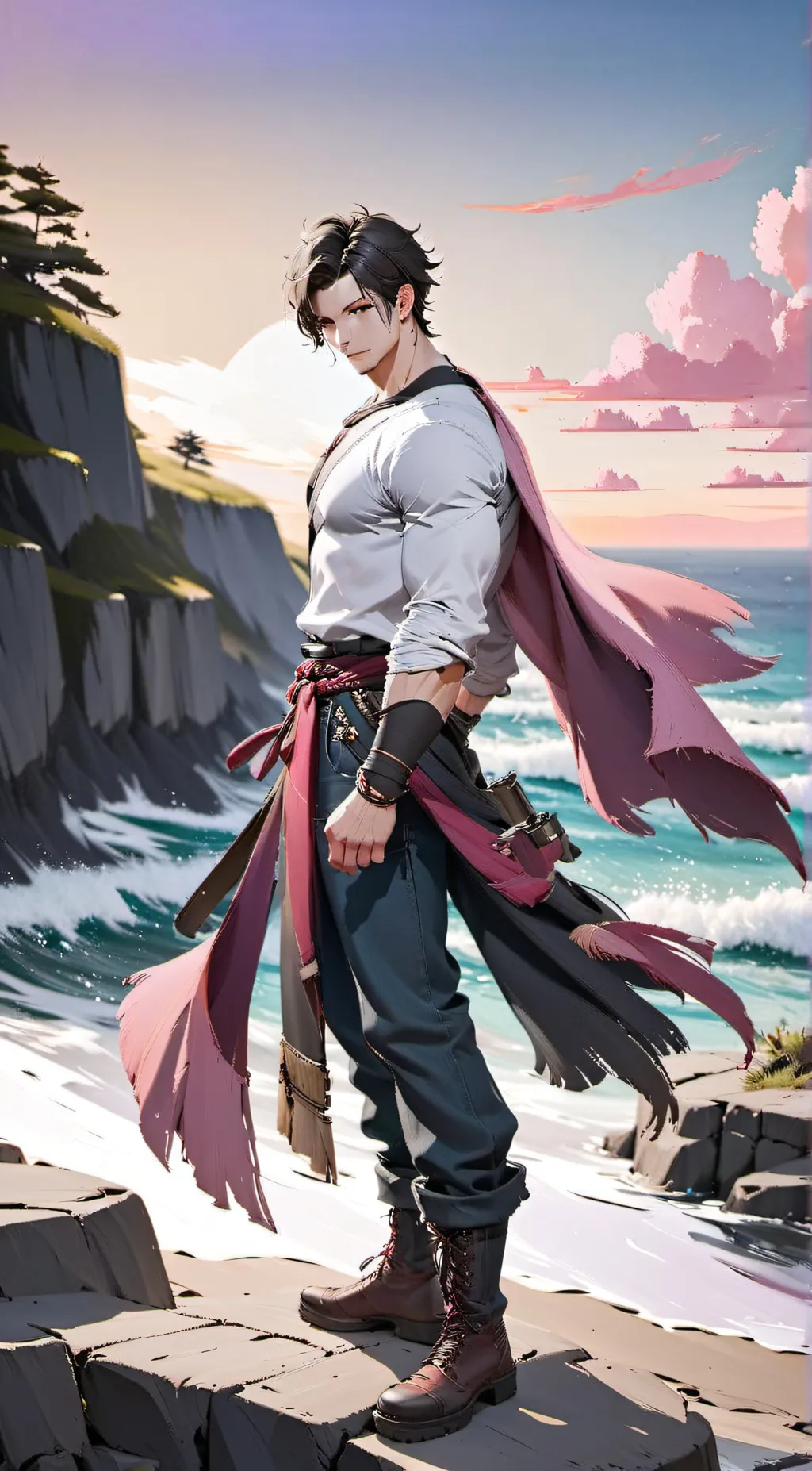 ai character: Leo background