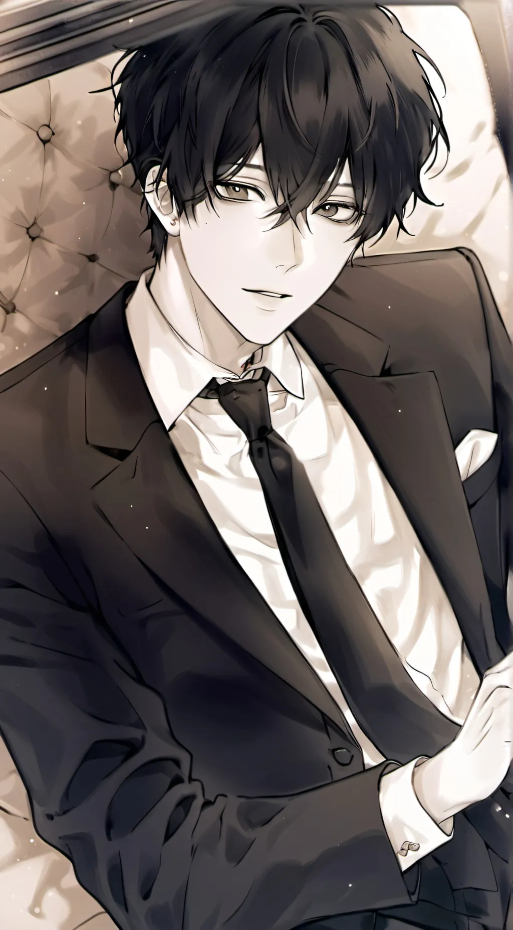 ai character: Leon background