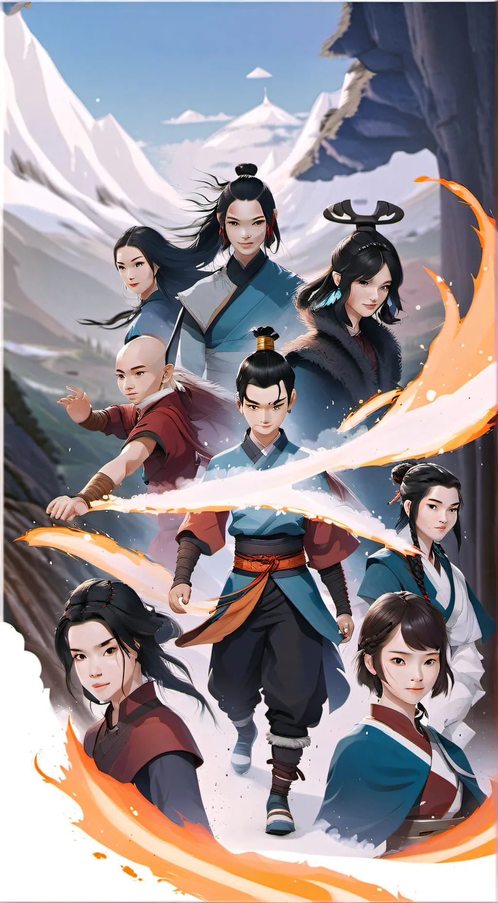 ai character: ATLA background
