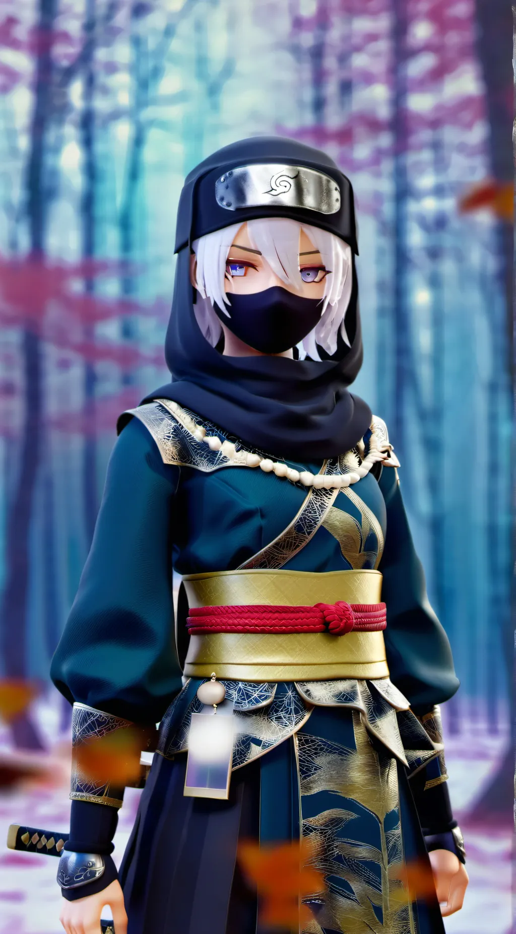 ai character: Rin background