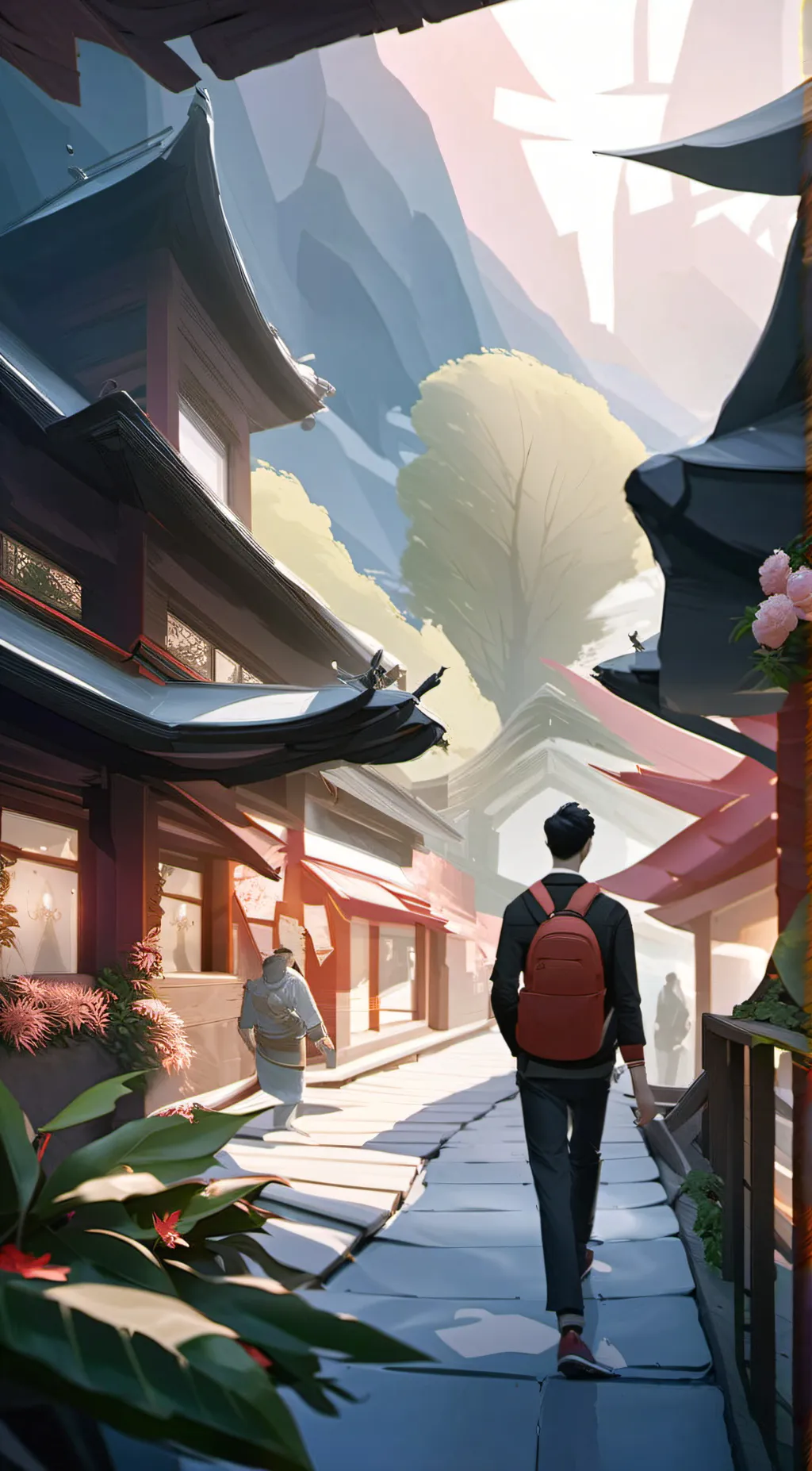 ai character: Lucas background