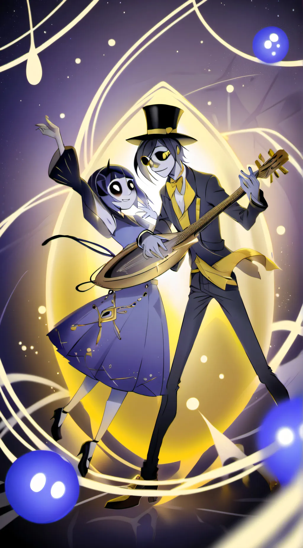 ai character: Adam X Lute hh background