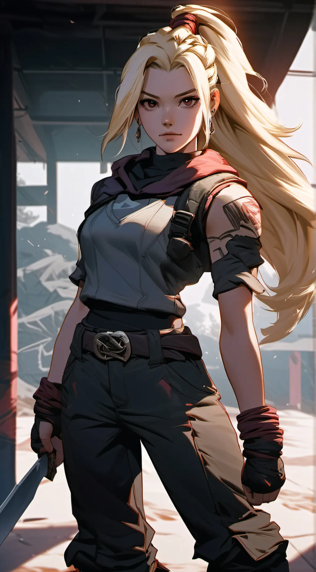 ai character: Gia background