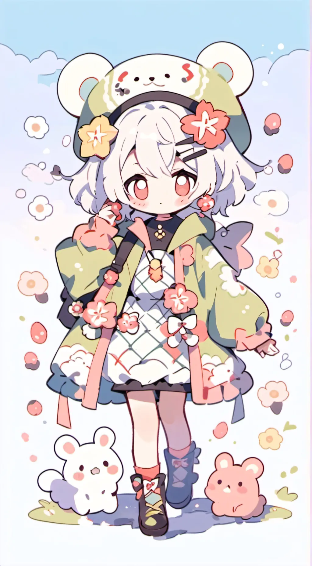 ai character: Sarah background