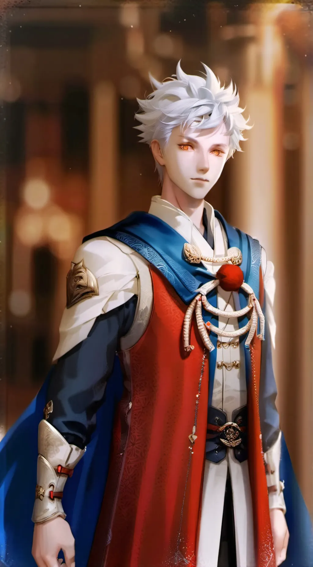 ai character: Prince shigaraki  background