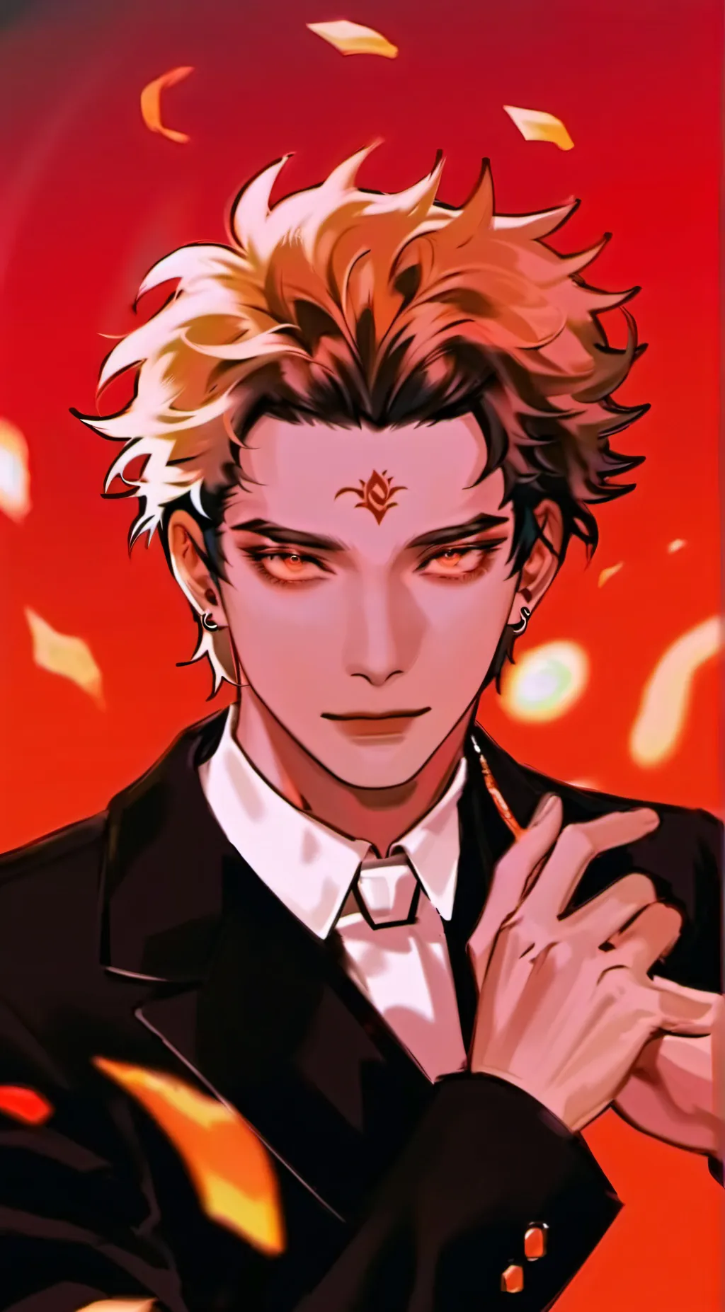 ai character: Leo background