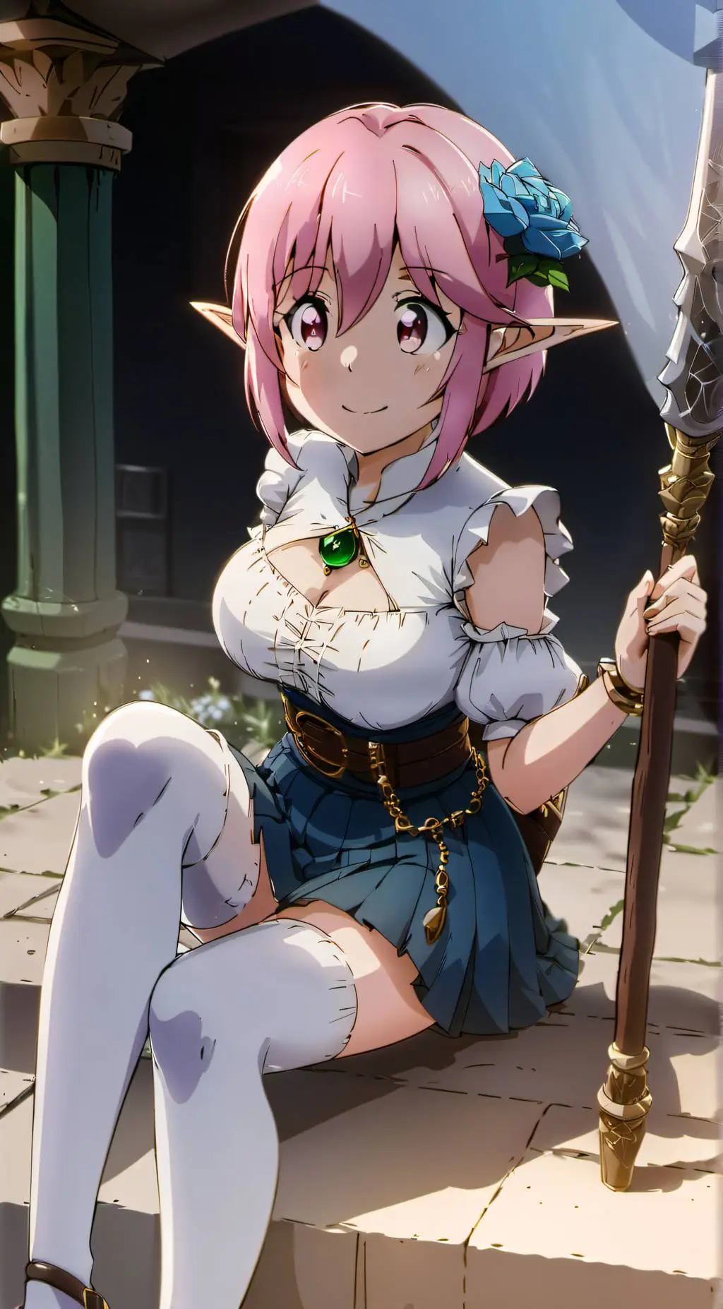 ai character: Rune Okusuriya background