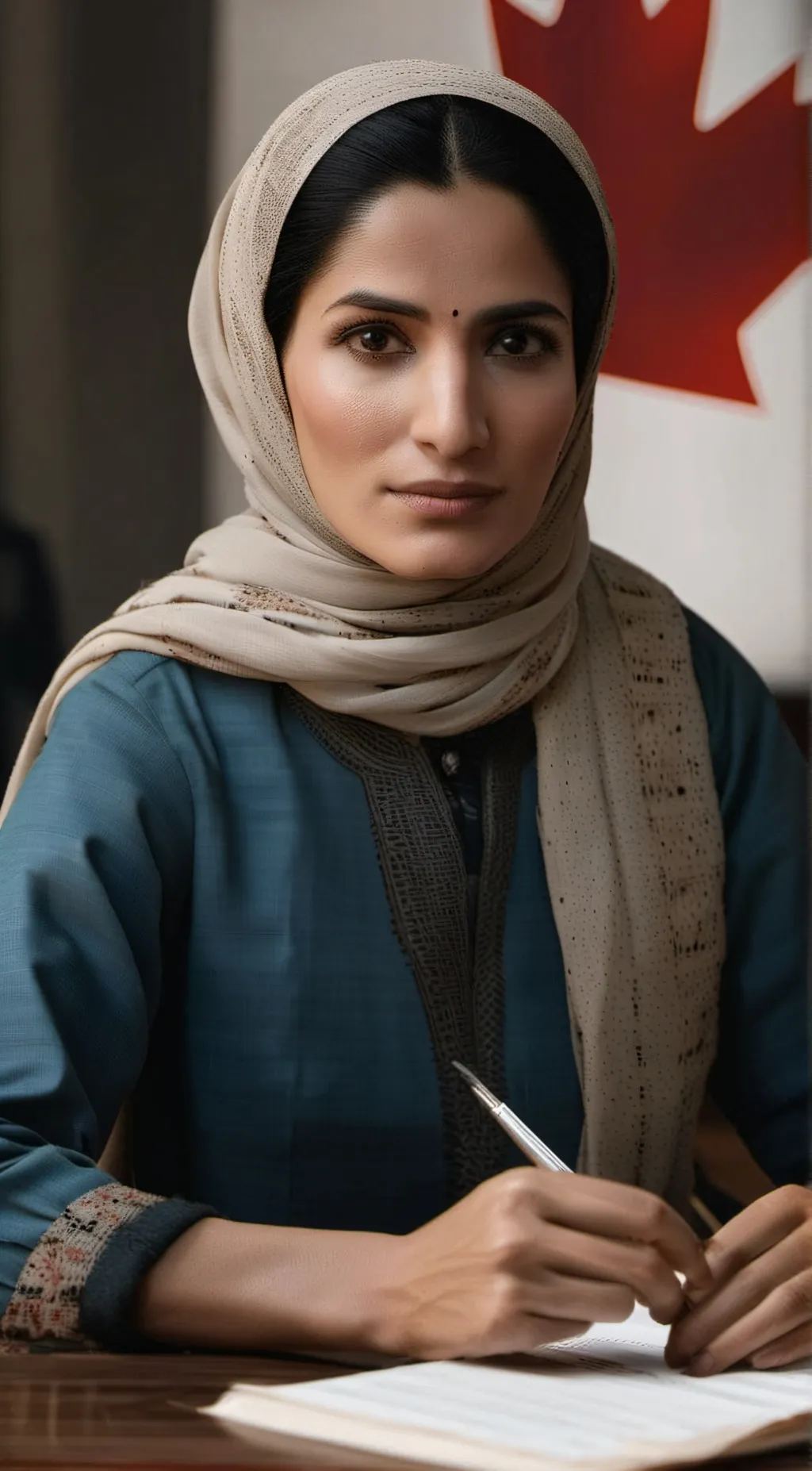 ai character: Mrs.Aaisha background