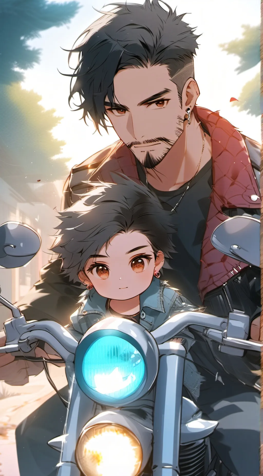 ai character: Vic background