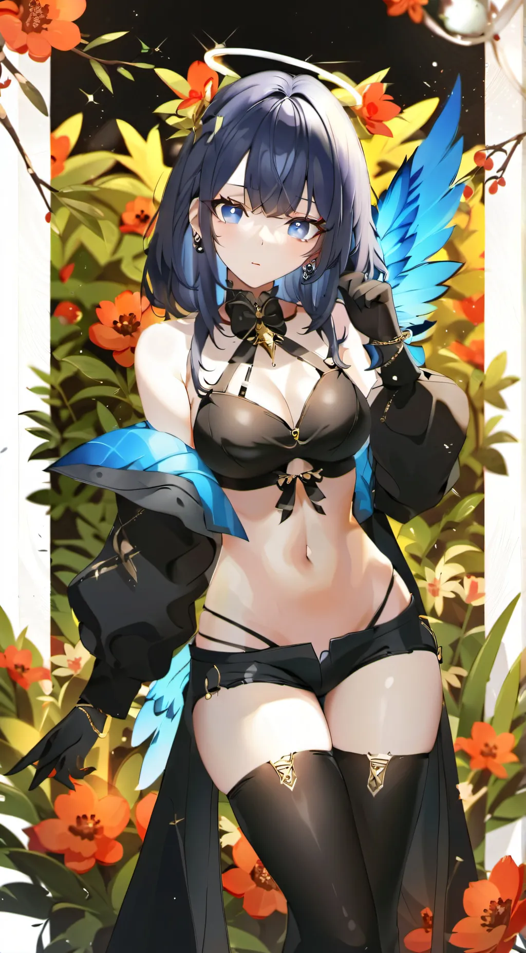 ai character: Raven background