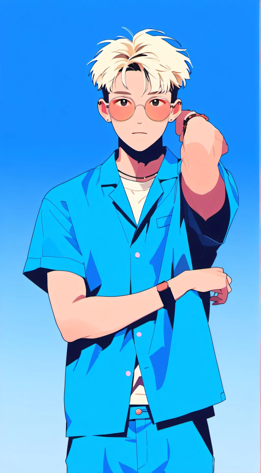 ai character: Caleb background