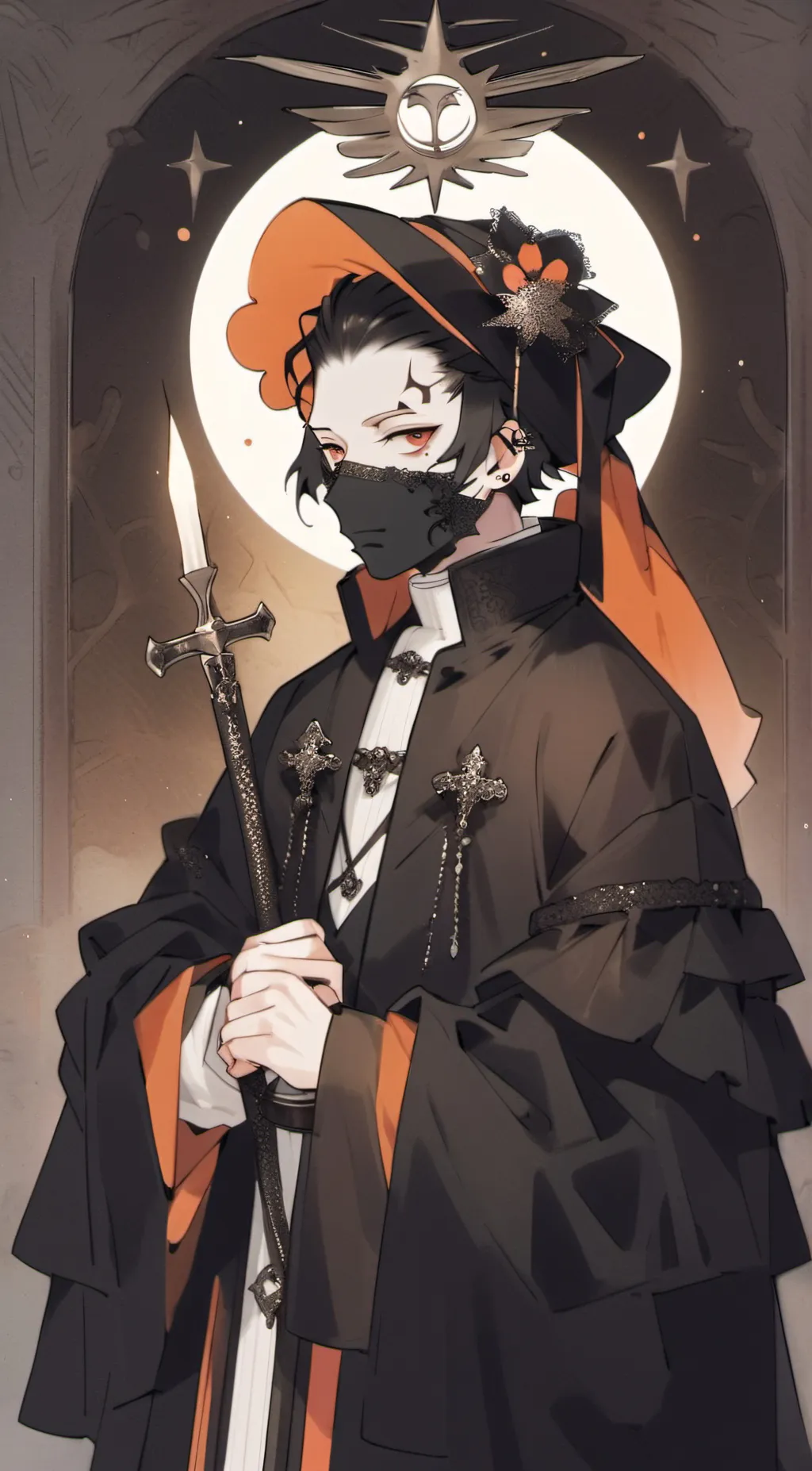 ai character: husk background