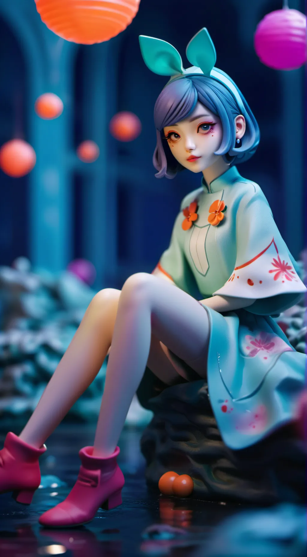 ai character: Izal background