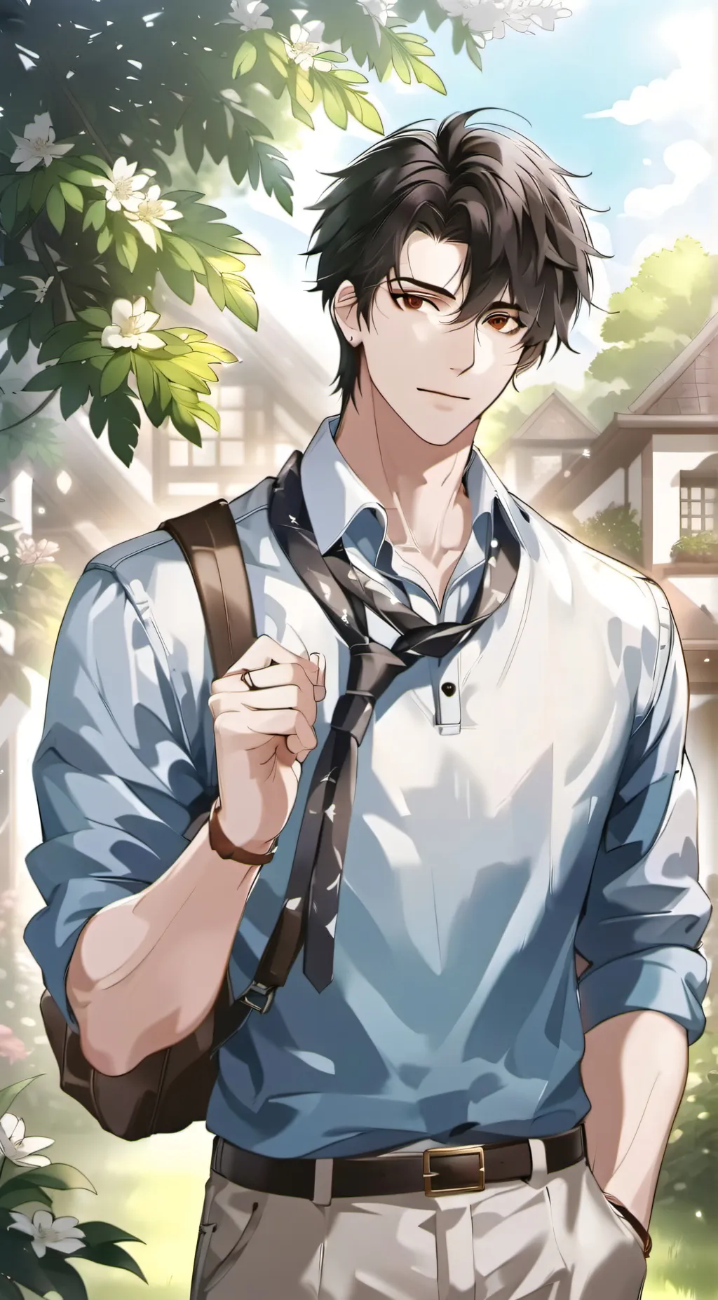 ai character: Lucas background