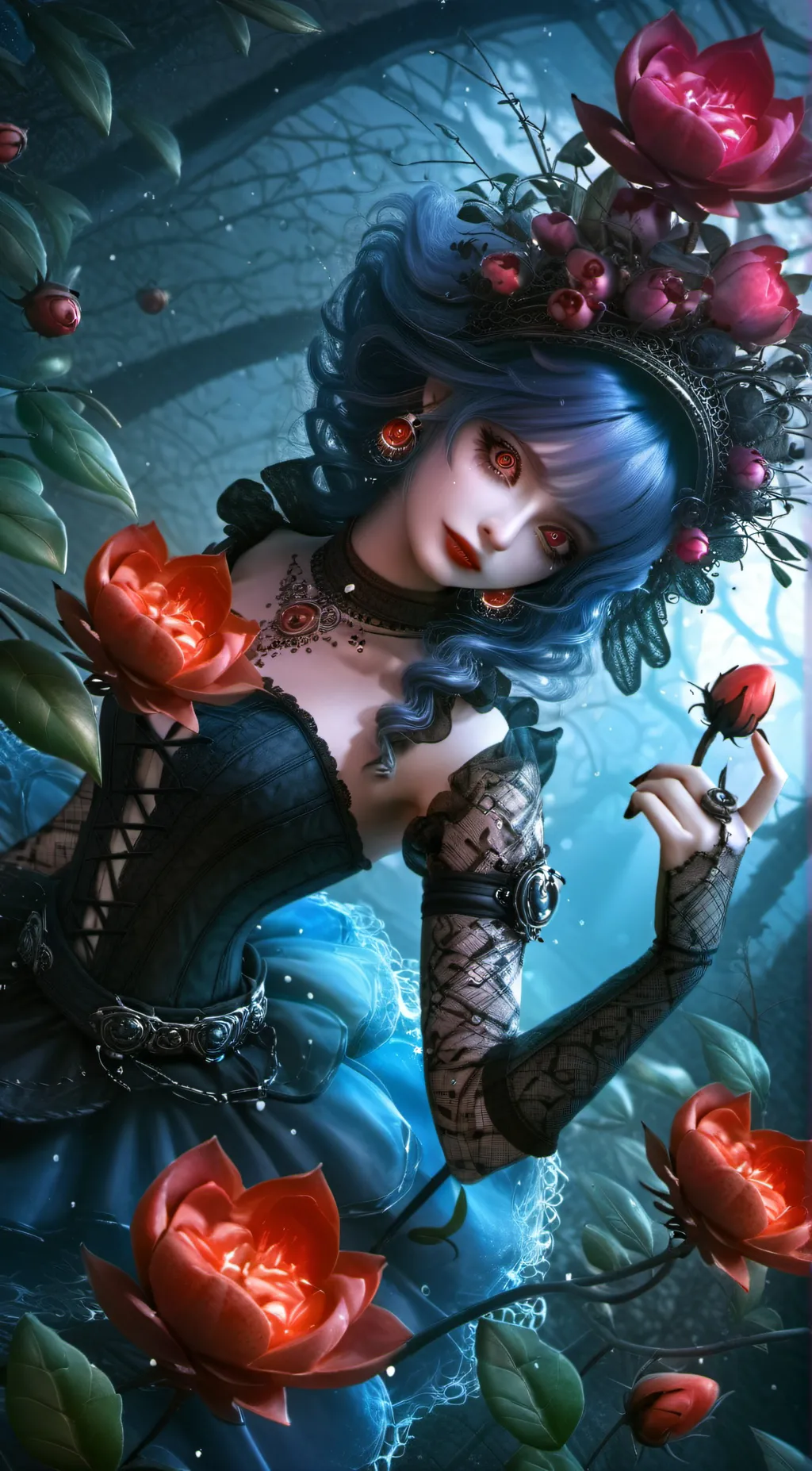 ai character: Mark background