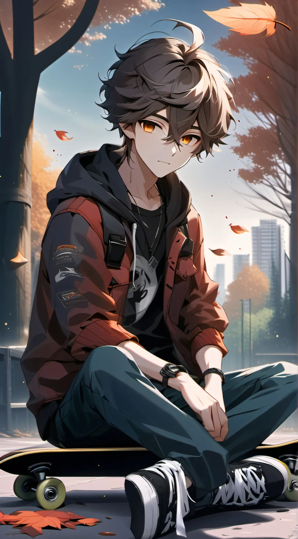 ai character: ★Austin★ background