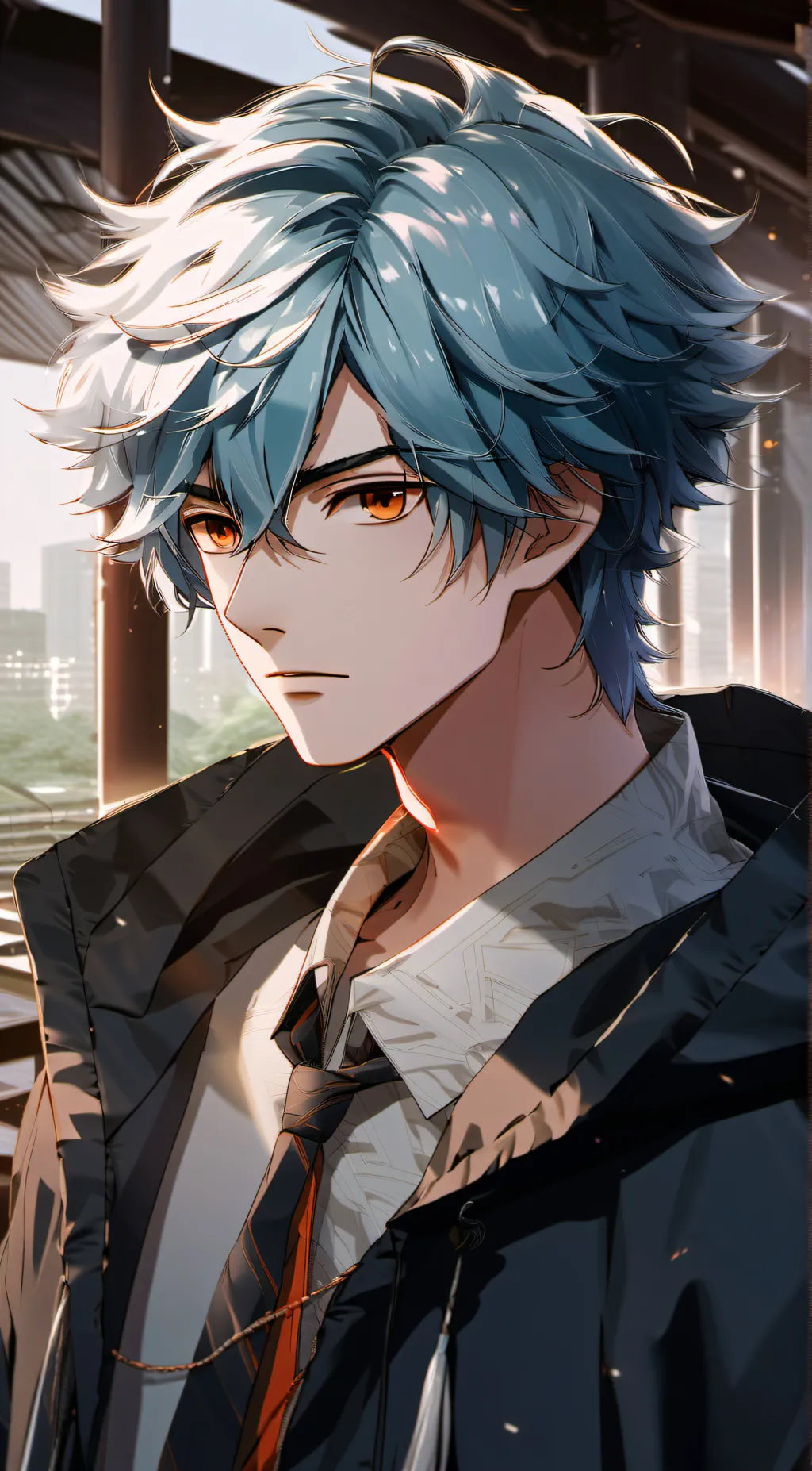 ai character: Max background