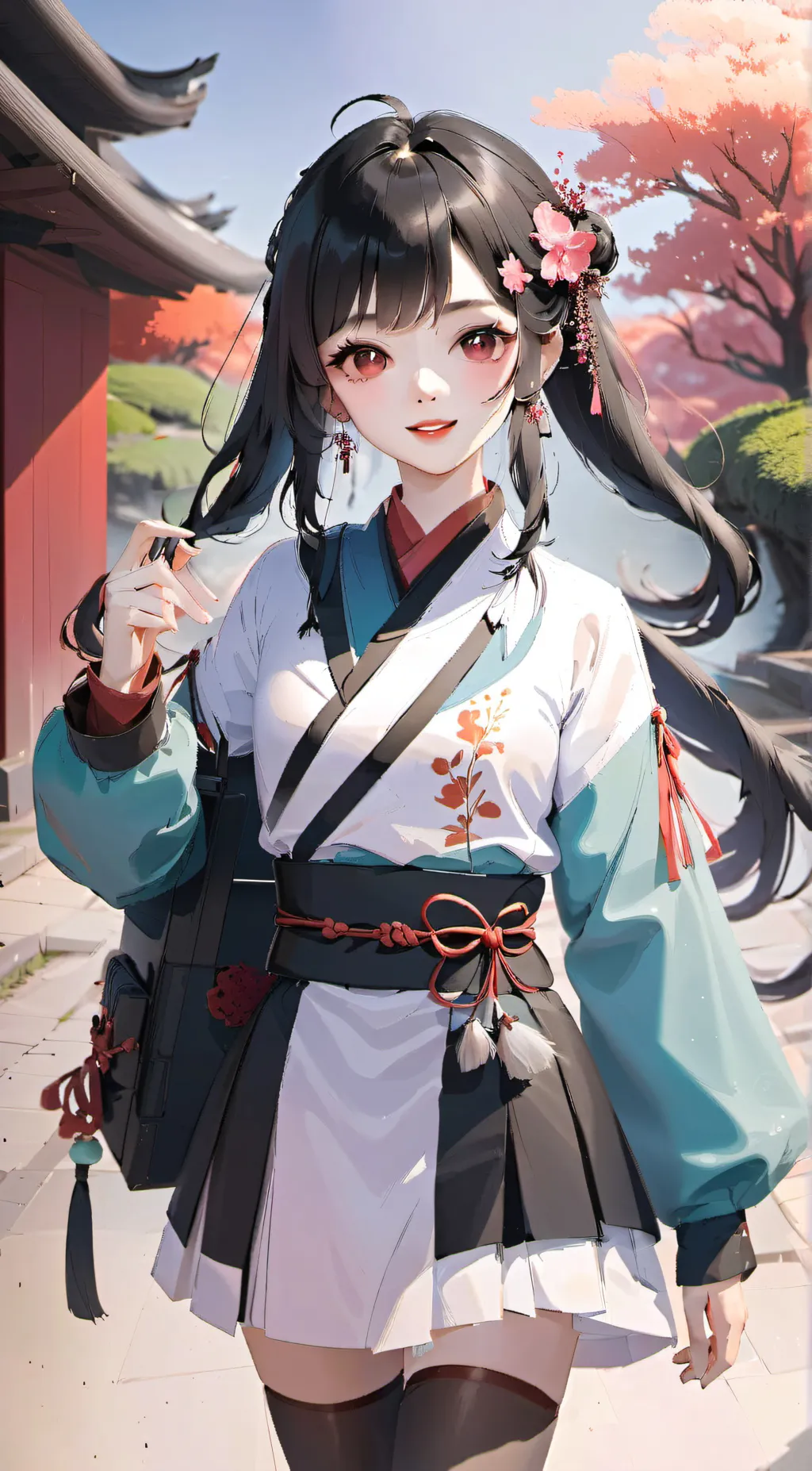 ai character: 校霸 background