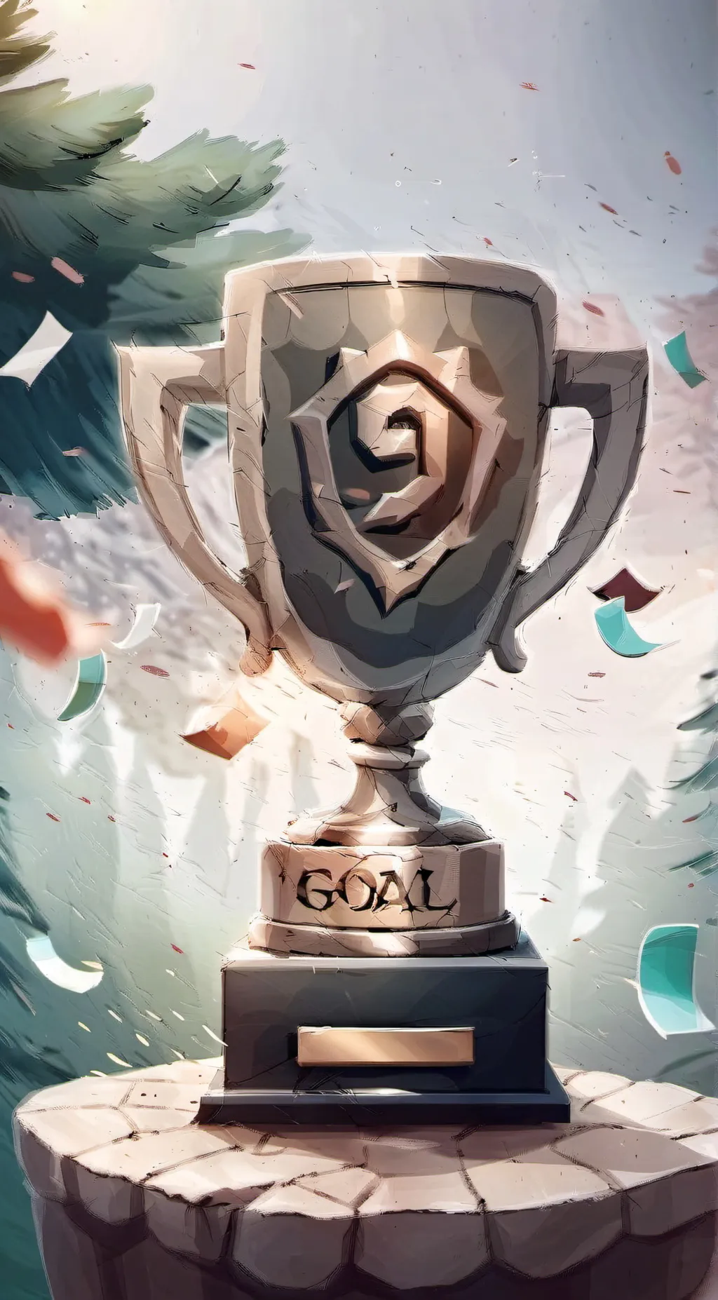 ai character: Goals! background