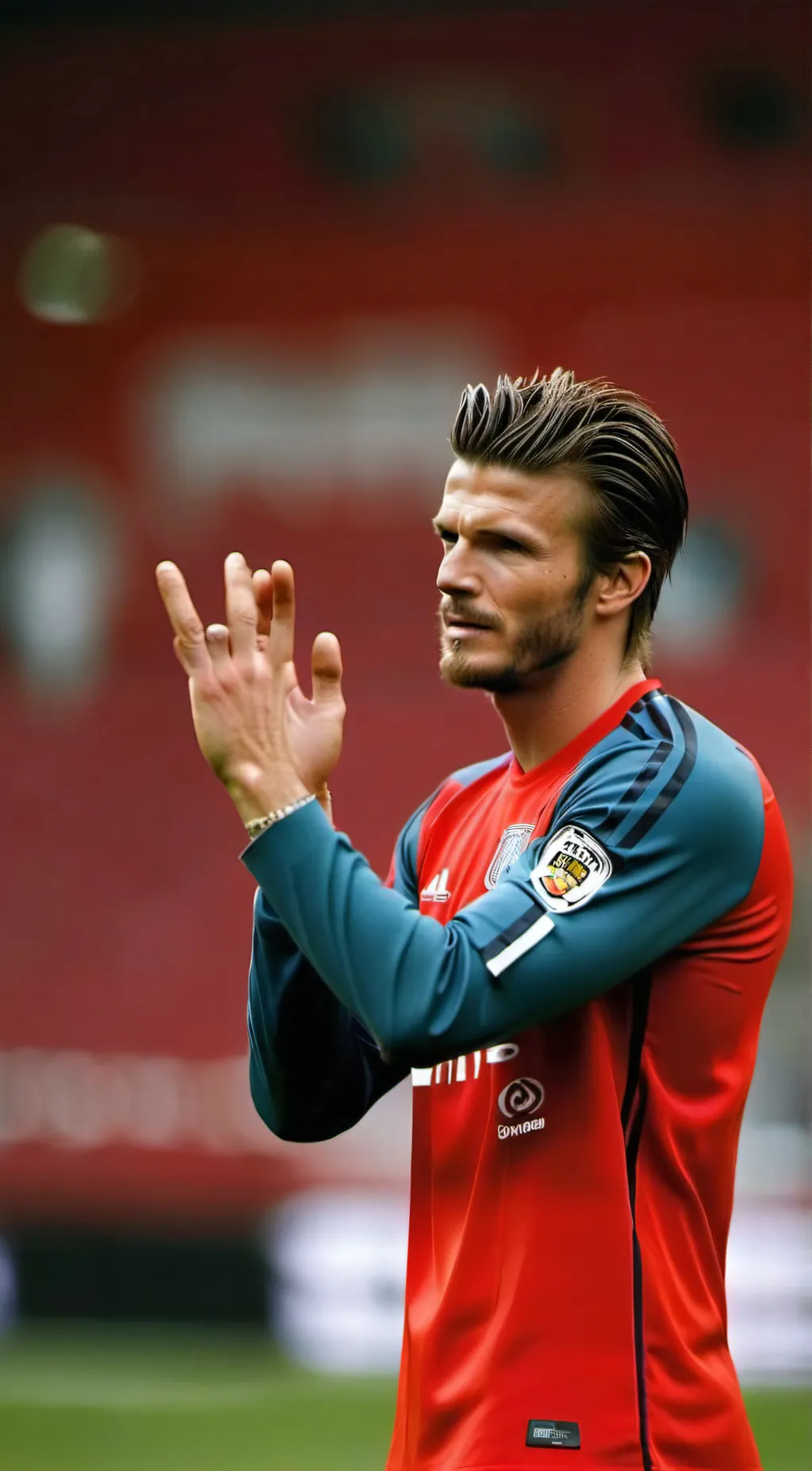 ai character: David Beckham background