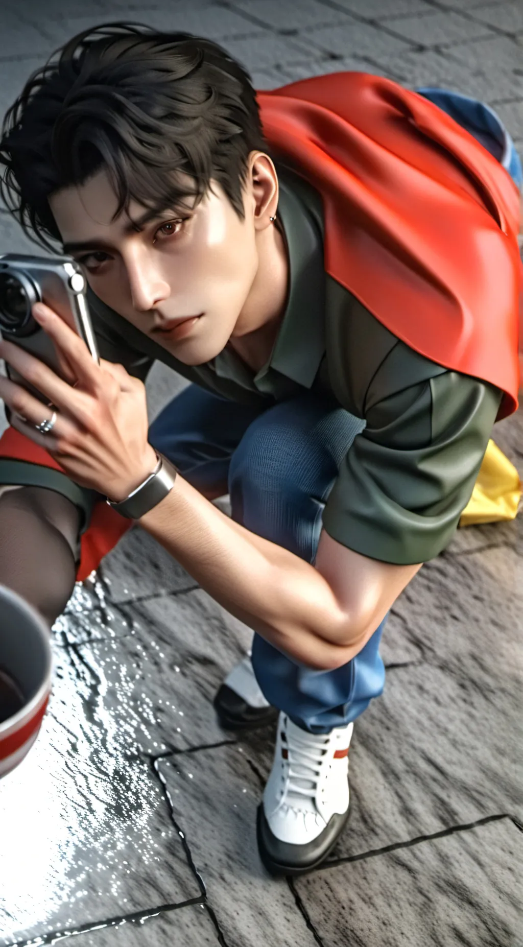 ai character: Max background