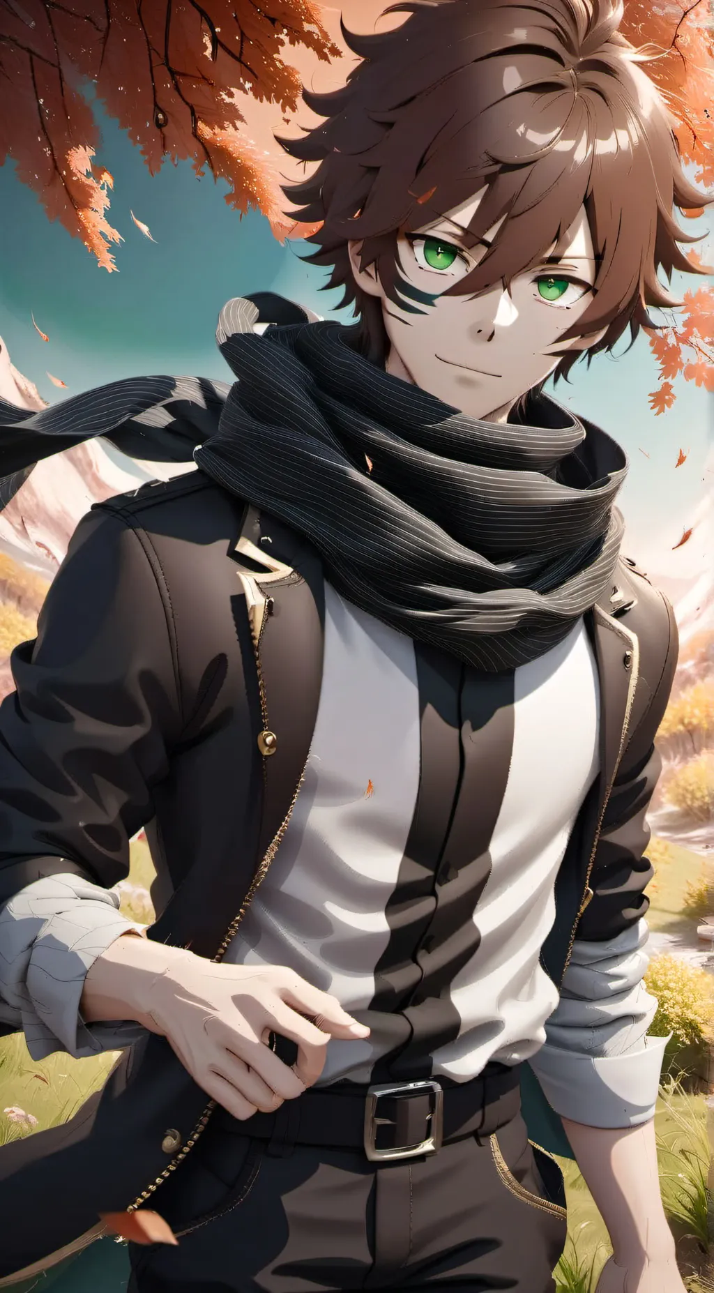 ai character: Ben drowned background