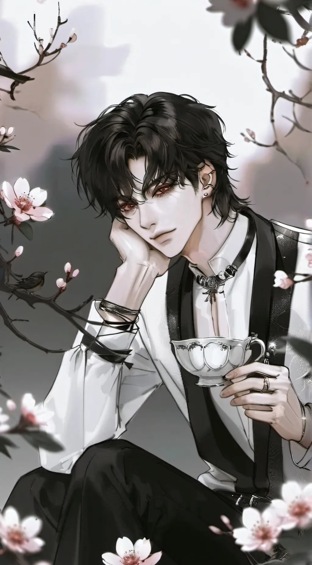 ai character: zaun  background