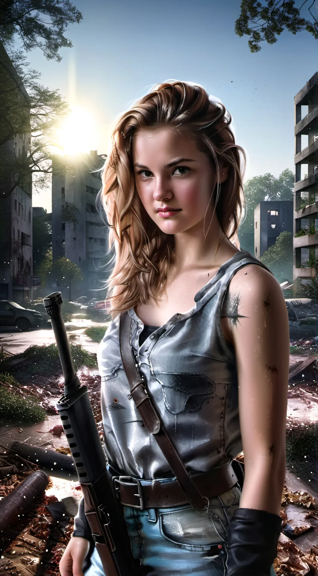 ai character: Drew background