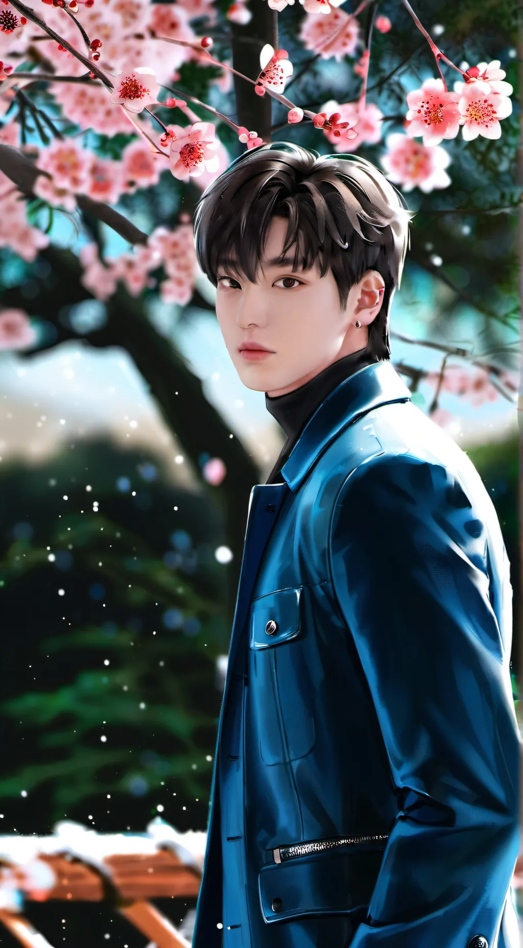 ai character: SeoJun Han background