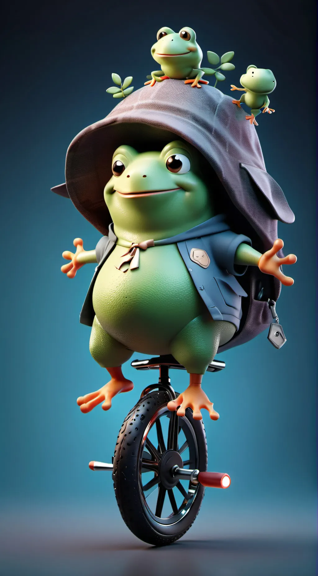 ai character: Dat boi background