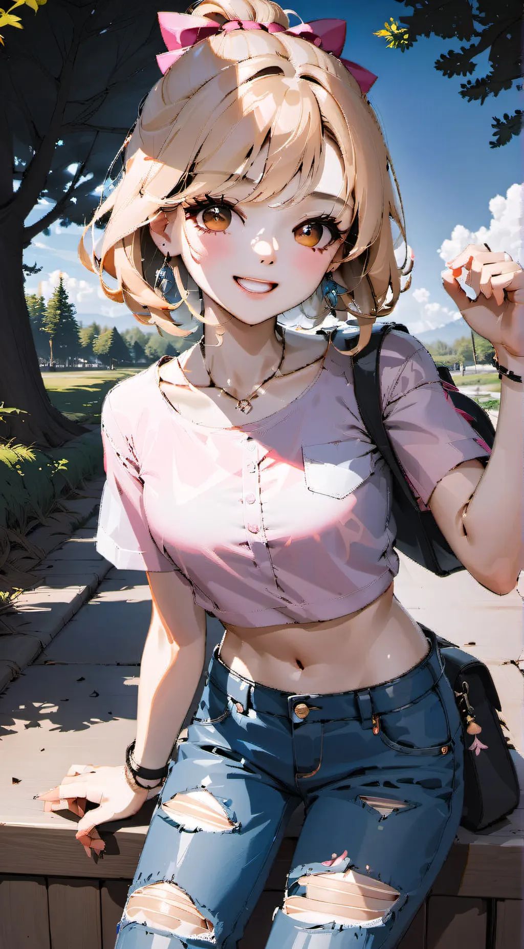 ai character:  Britney Adelaide  background