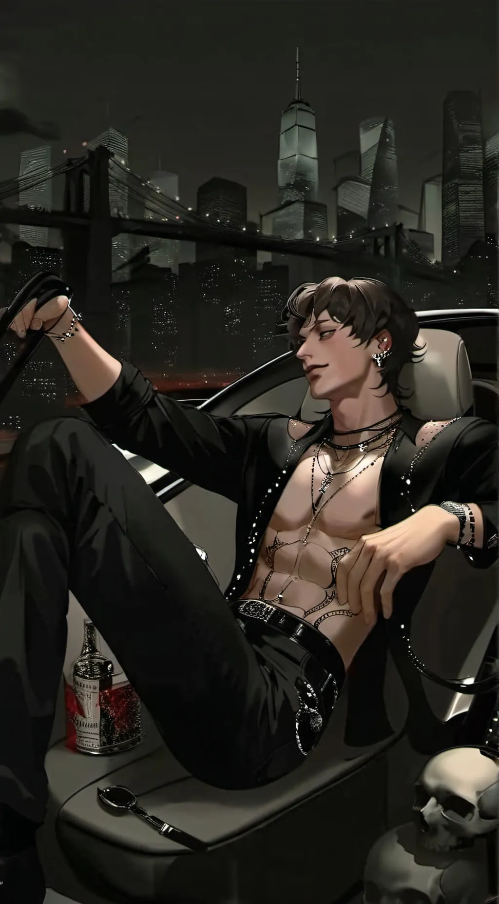 ai character: KAI  background