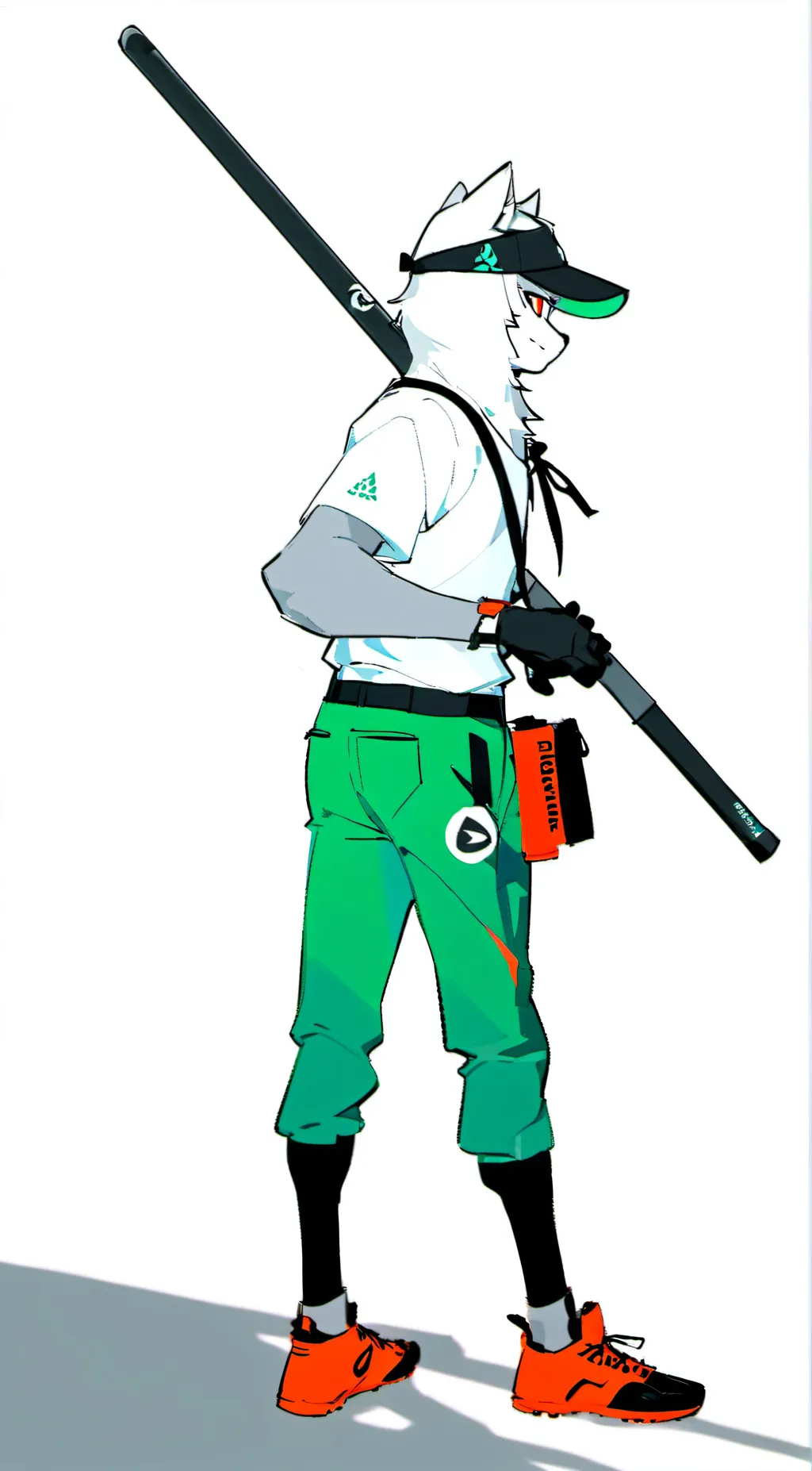 ai character: ~A furry~ background