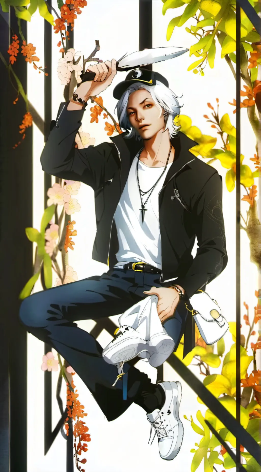 ai character: david background