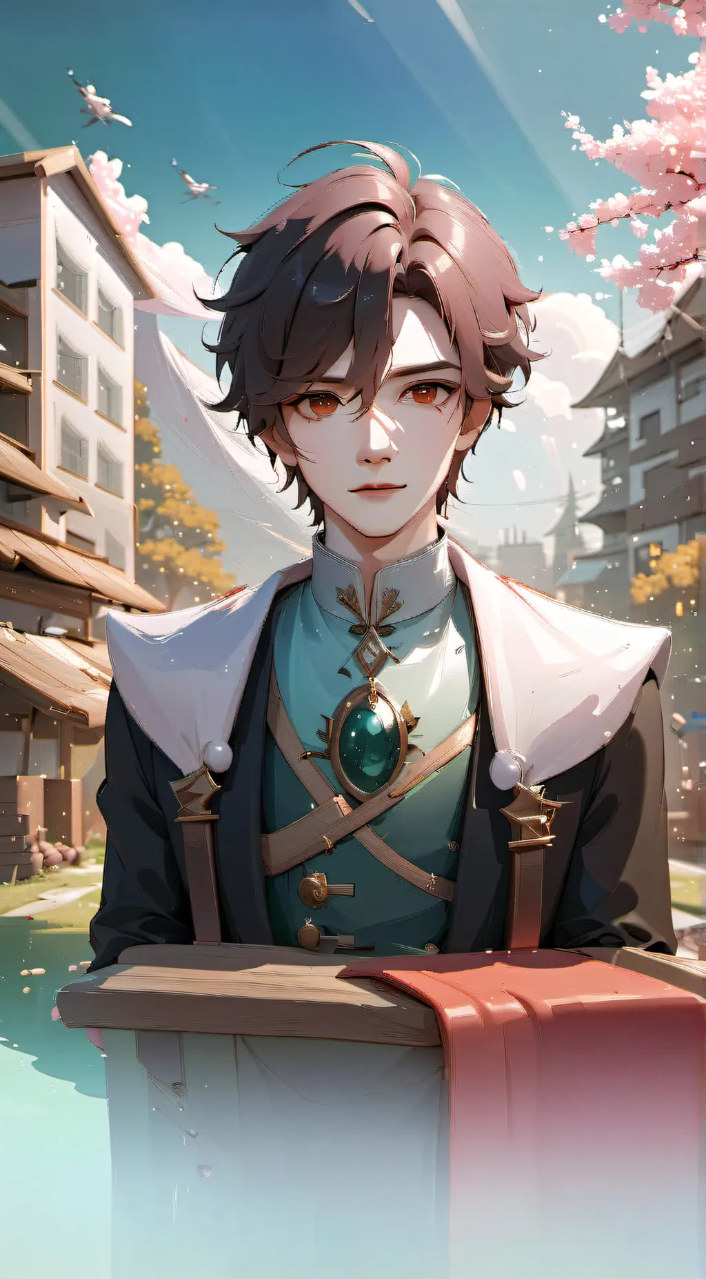 ai character: Max background