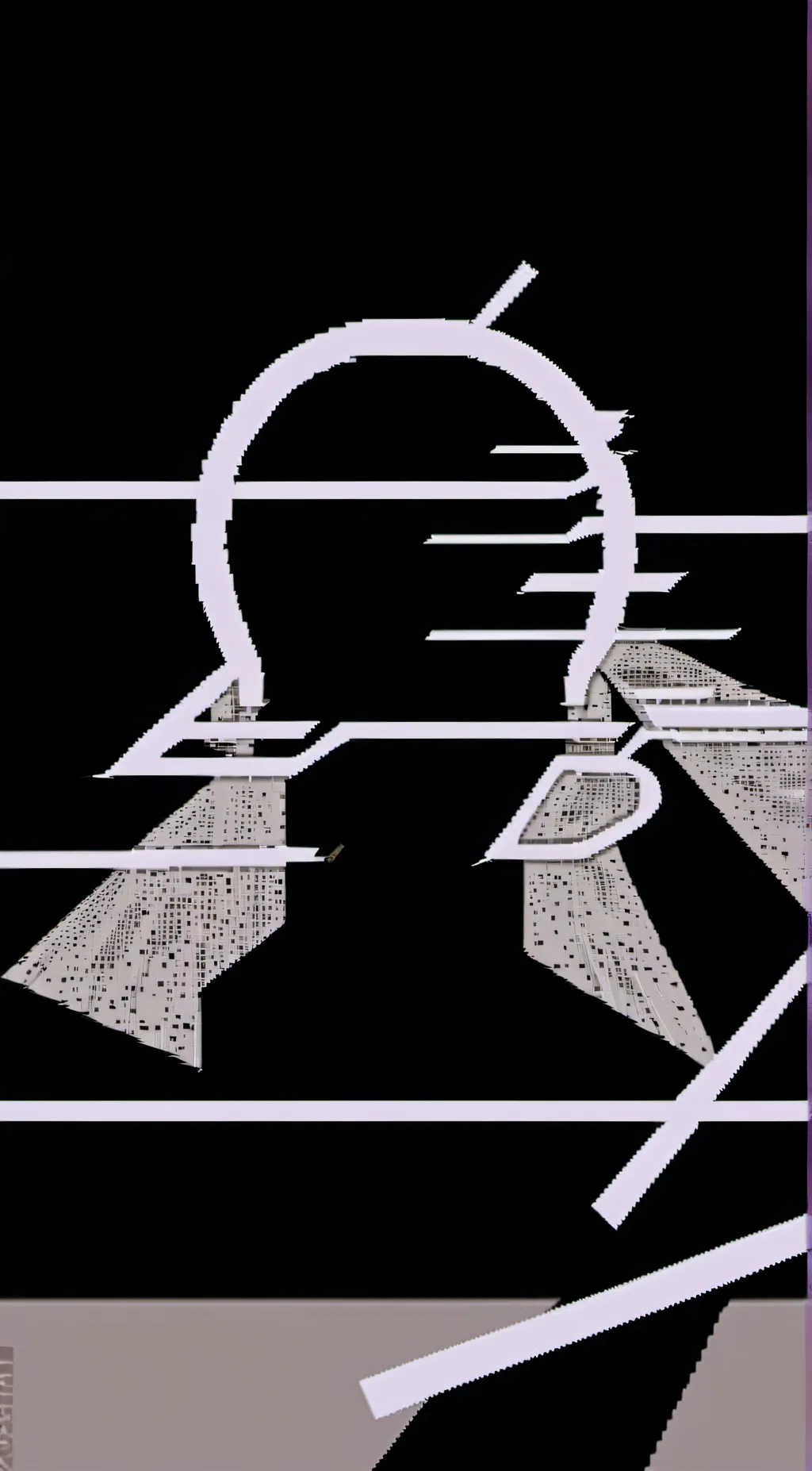 ai character: miss circle background