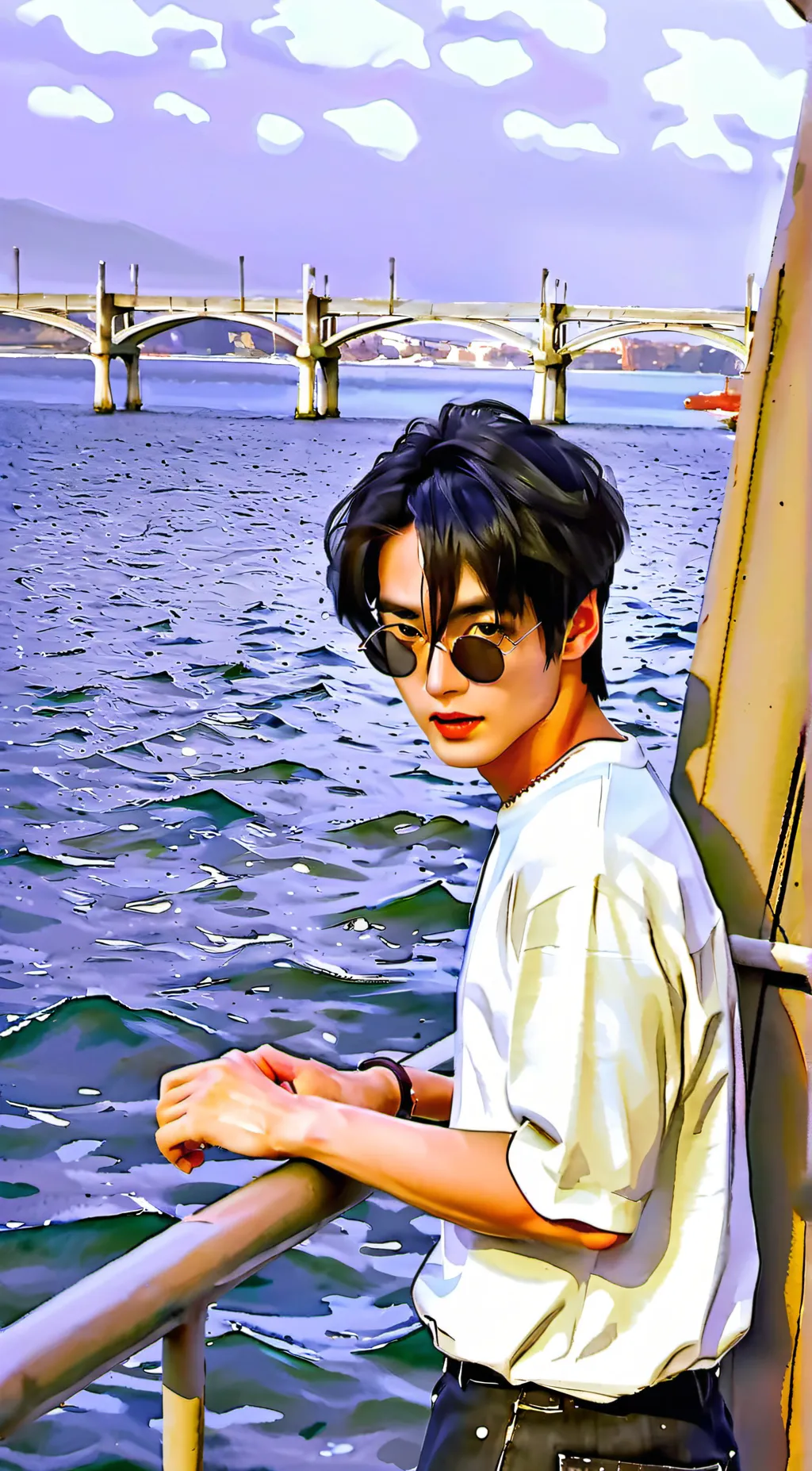 ai character: soo min background