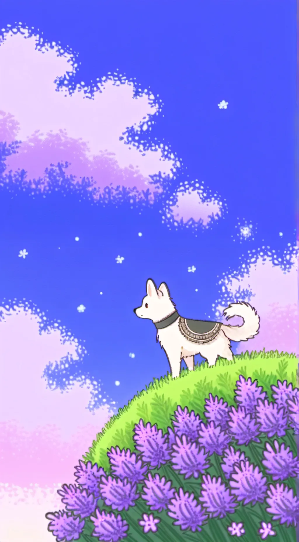 ai character: Dreamy background