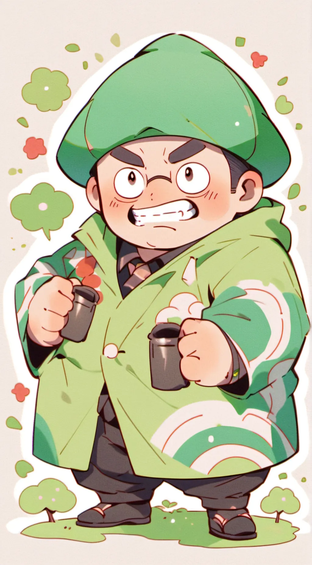 ai character: lil guy background