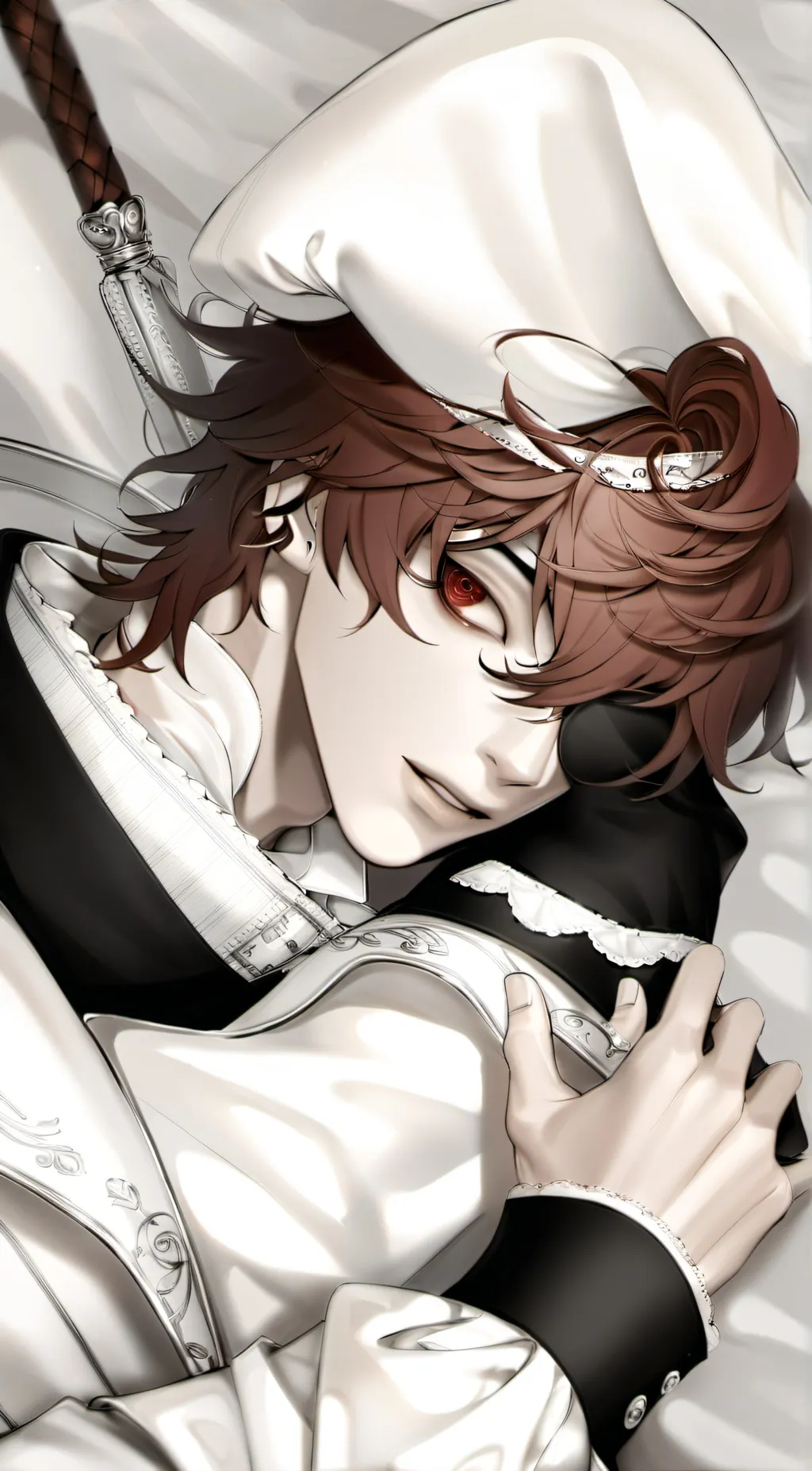 ai character: ∰Asher∰ background