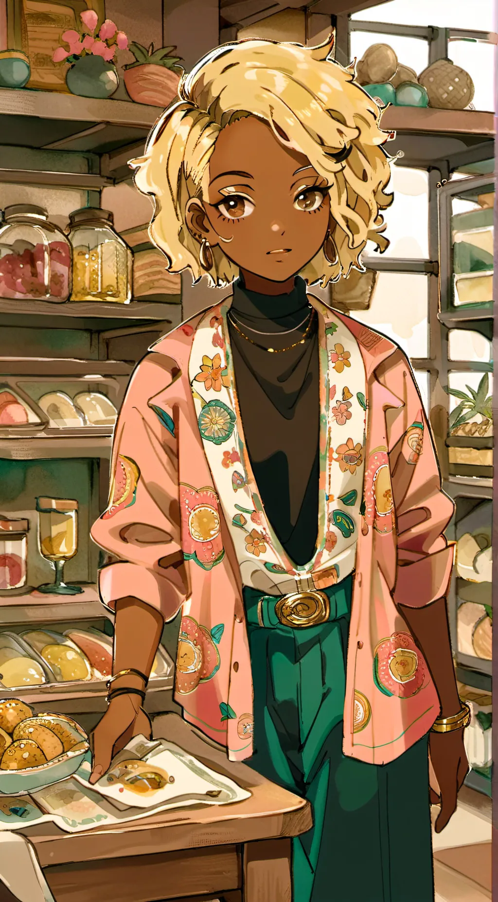 ai character: Lexi background