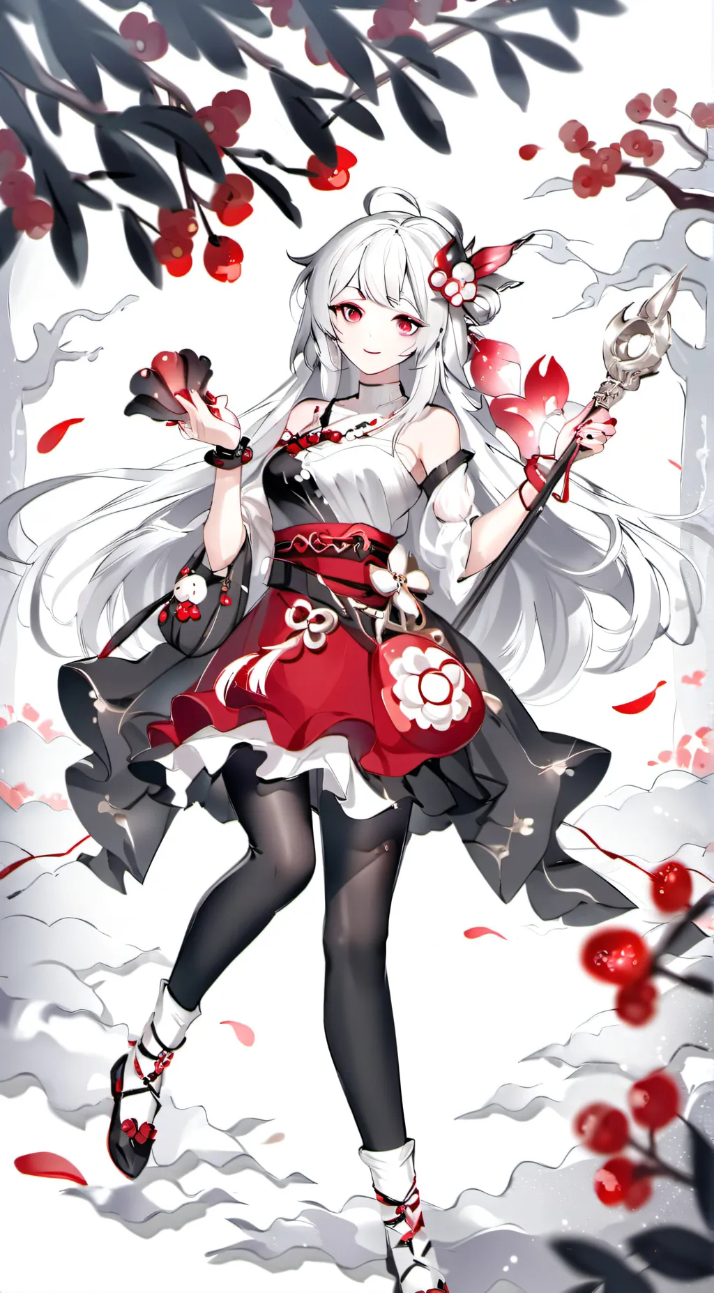 ai character: solene li background