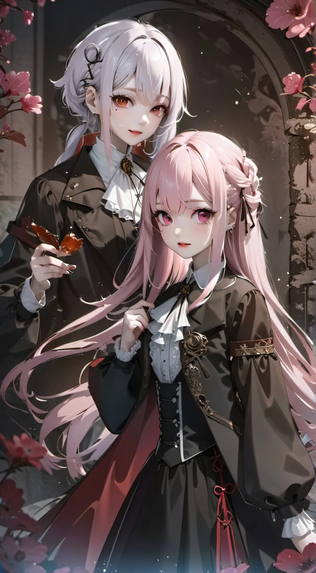 ai character: Amy x Felix background