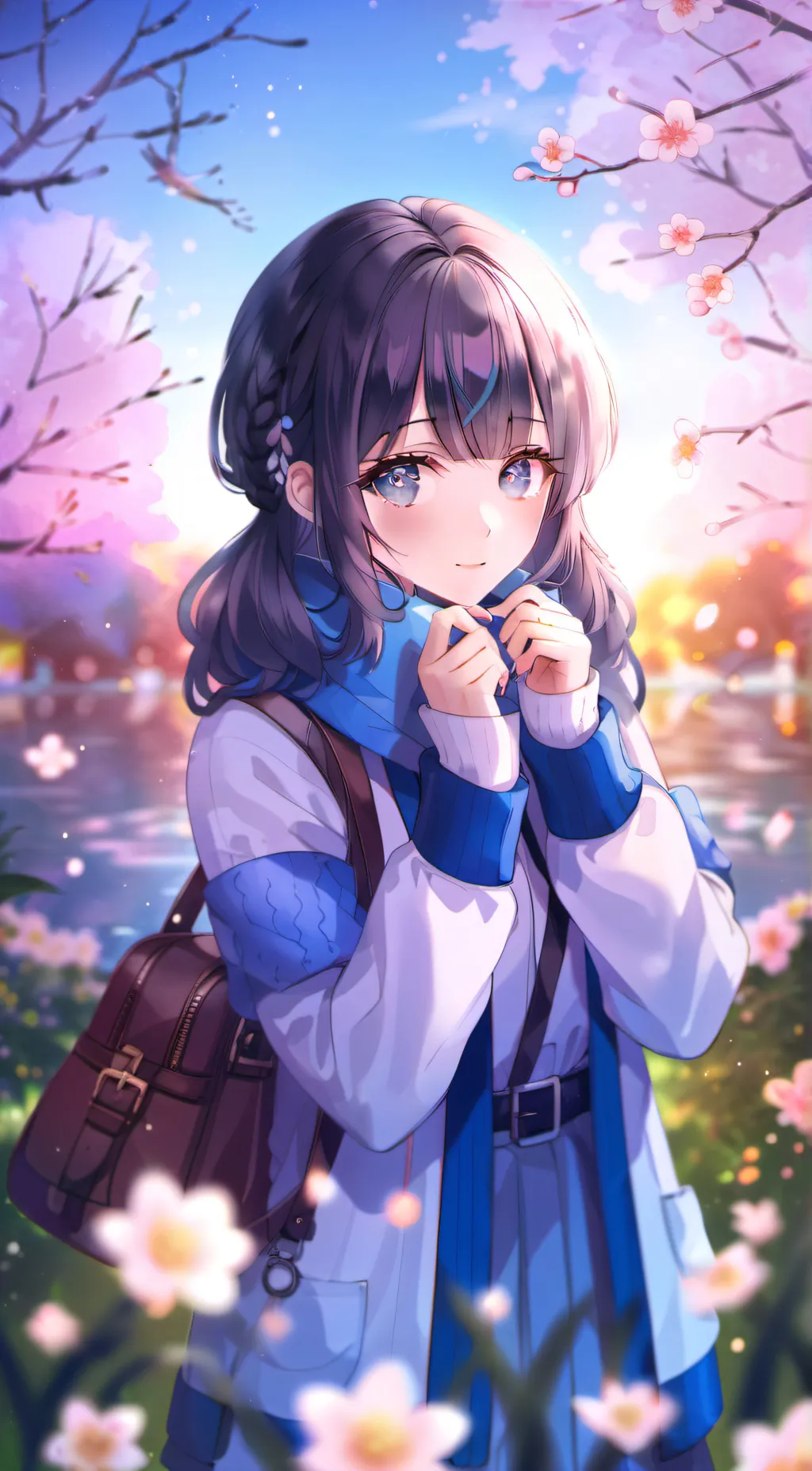 ai character: lce background