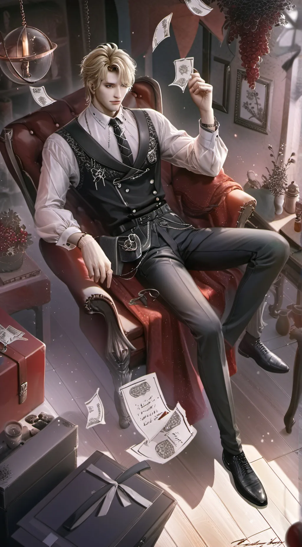 ai character: u sub me i sub u background