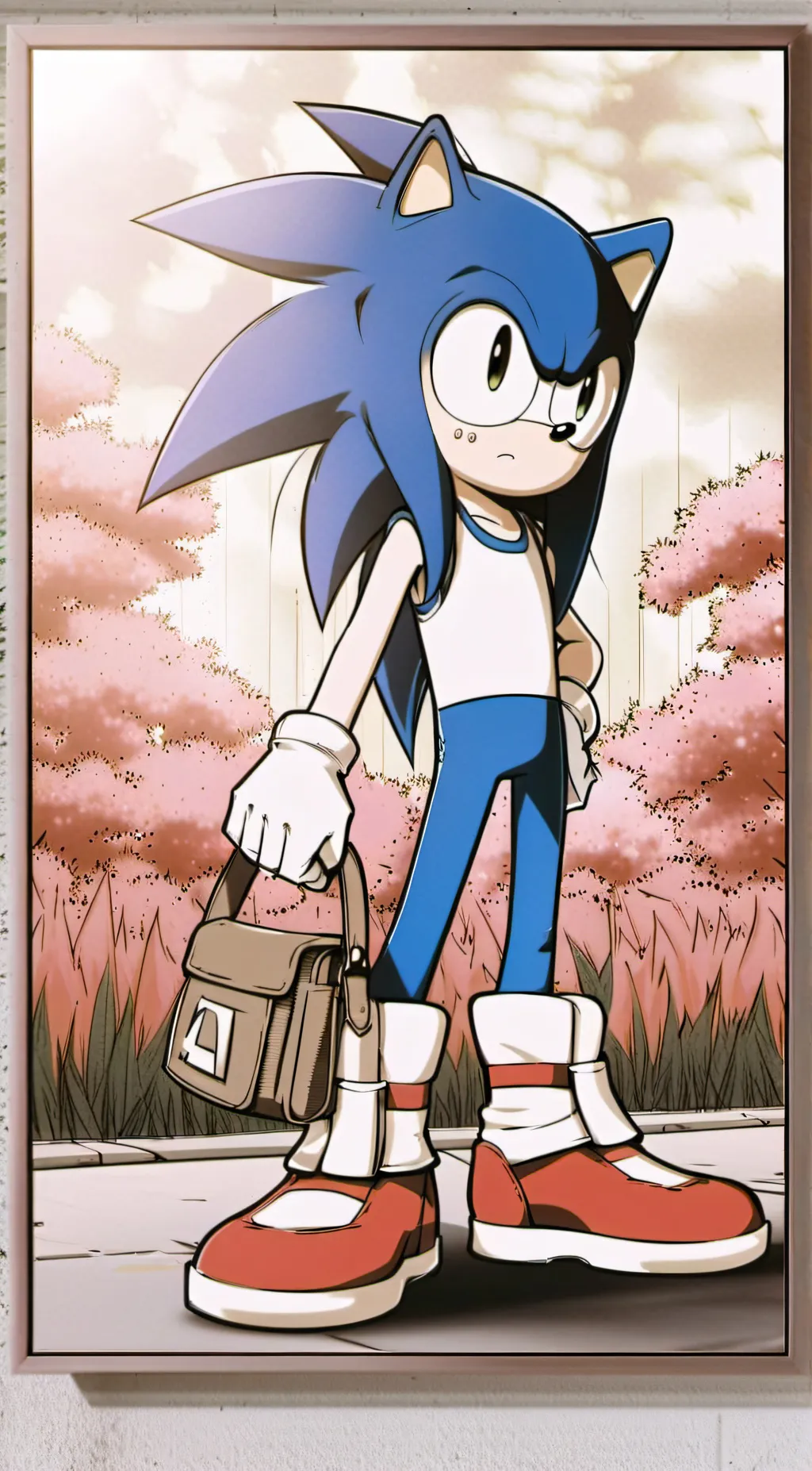 ai character: sonic background