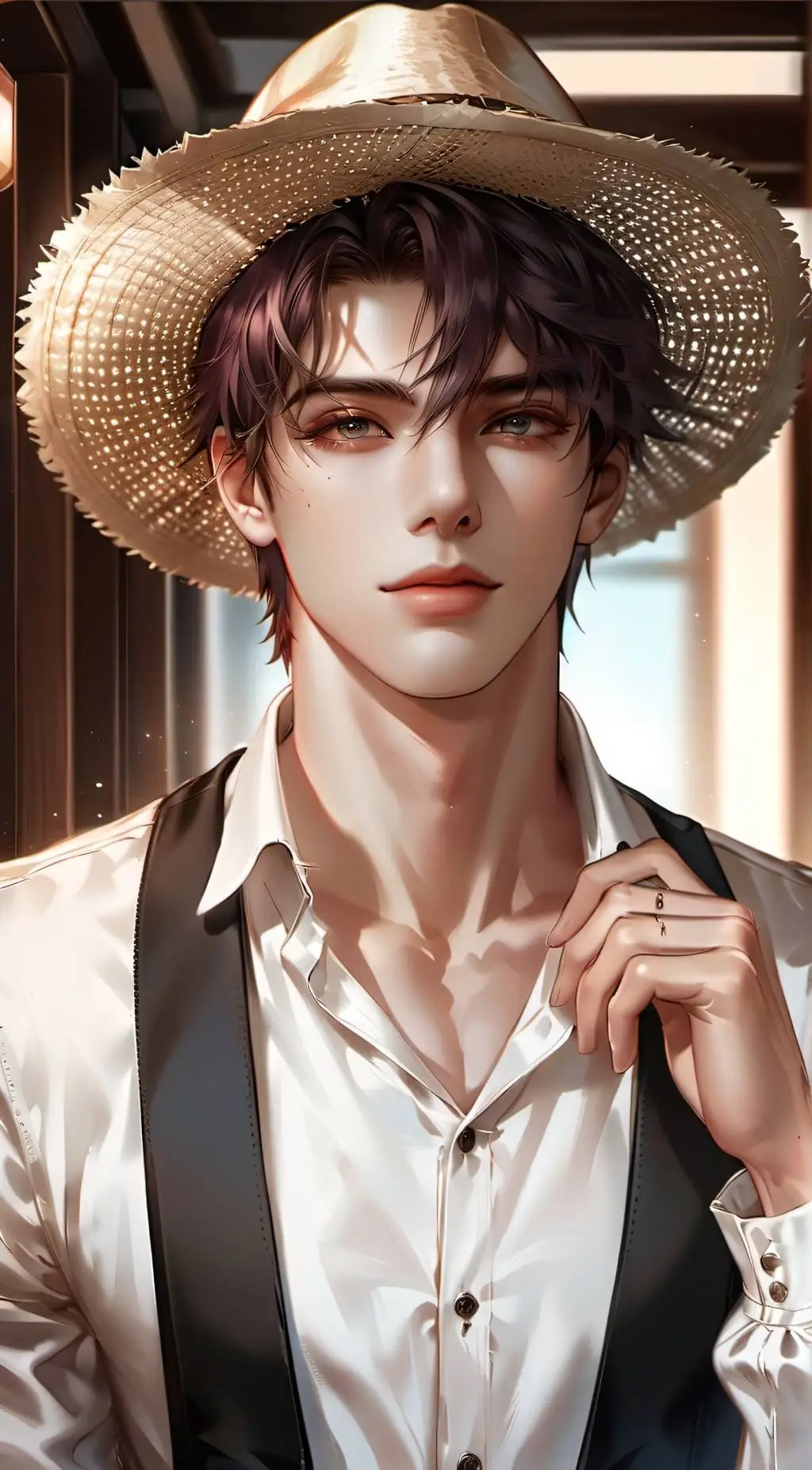 ai character: Victor background