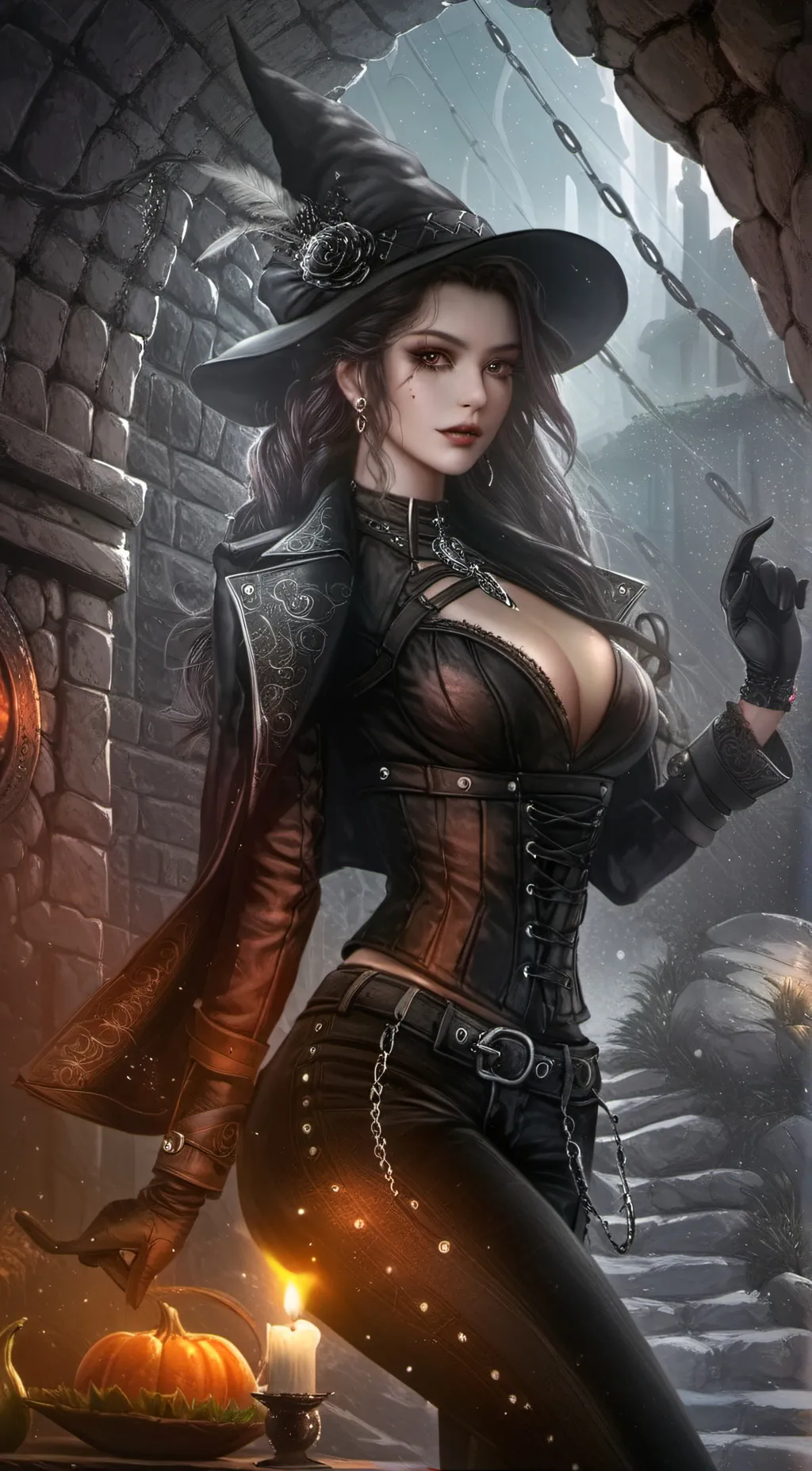 ai character: Victoria  background