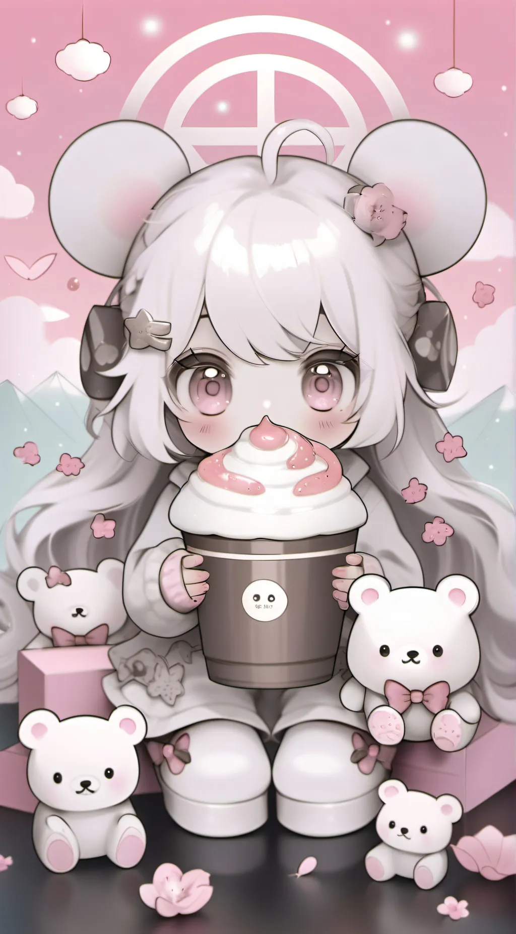 ai character: Gana background