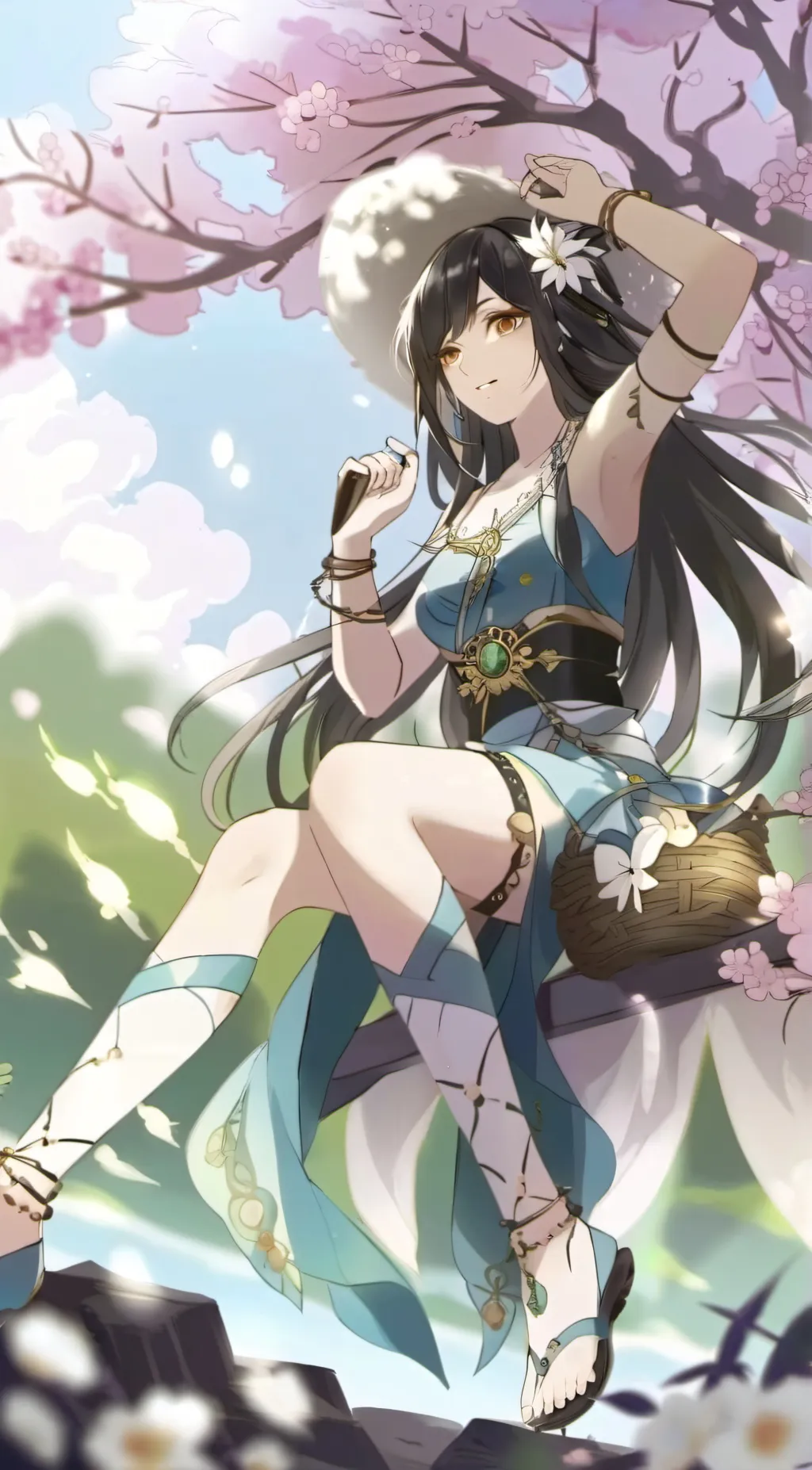 ai character: Ray background